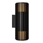 Nordlux Aludra Wall Light  Seaside Black Up & Down | Suitable for 2x E27