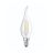 Osram Classic LED E14 Candle Filament Clear 4W 470lm - 827 Extra Warm White | Replaces 40W