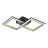 Eglo Ceiling Light Calliera Steel Black, Brass 18.4W 2500lm - 830 Warm White | Dimmable