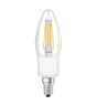 Osram Classic LED E14 Candle Filament Clear 6W 806lm - 827 Extra Warm White | Replaces 60W